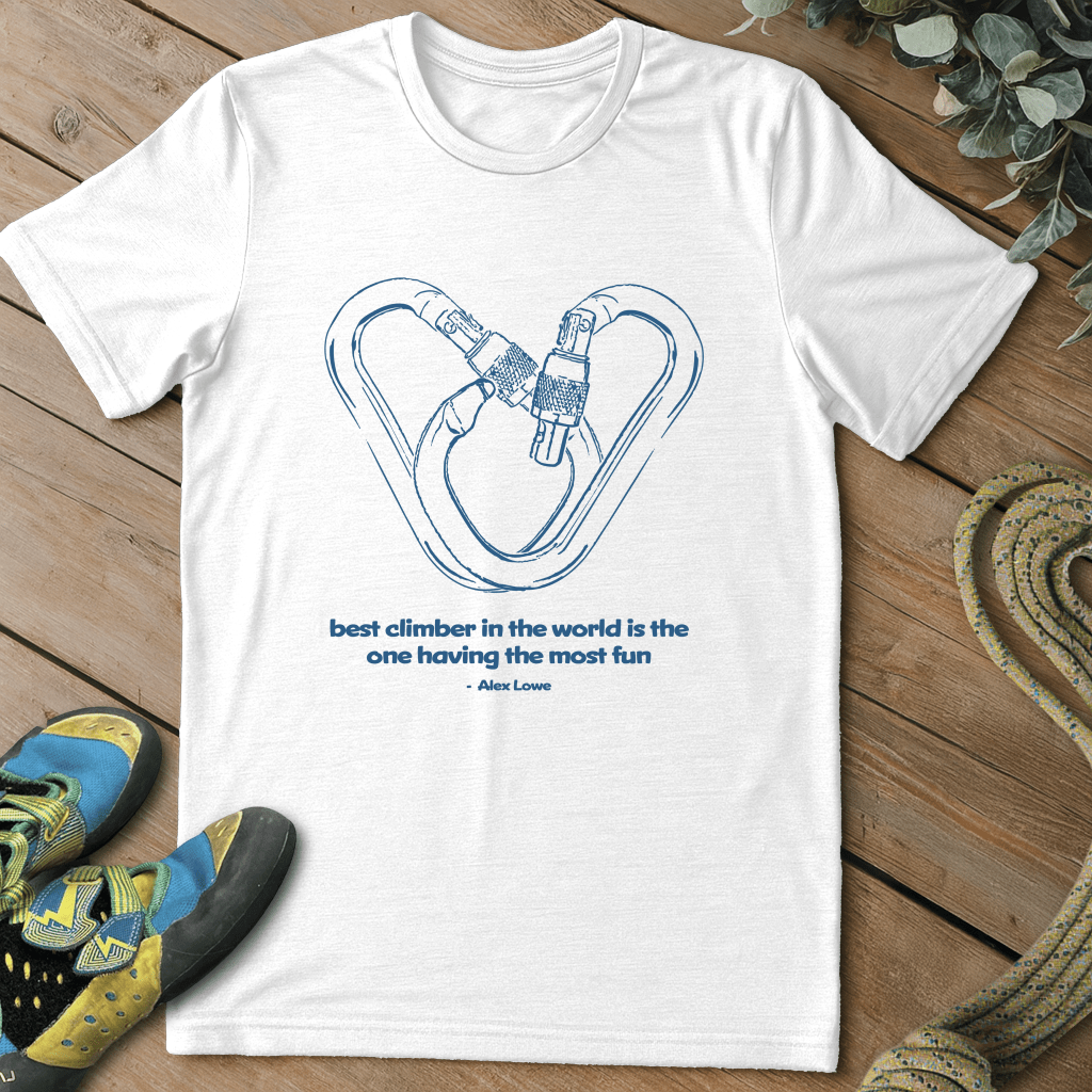 Best Climber Fun Tee