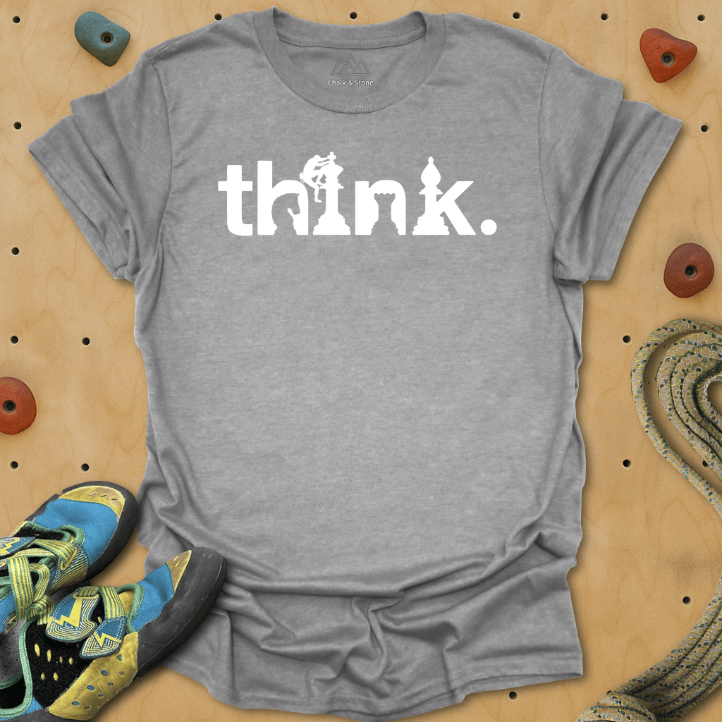 Chess Think Climb Tee