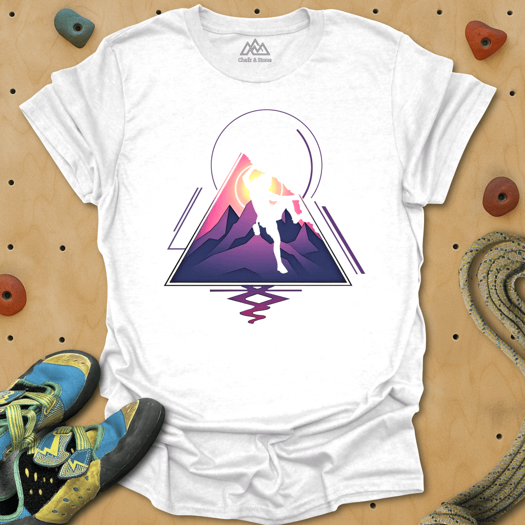 Triangle Geometry Climb Tee