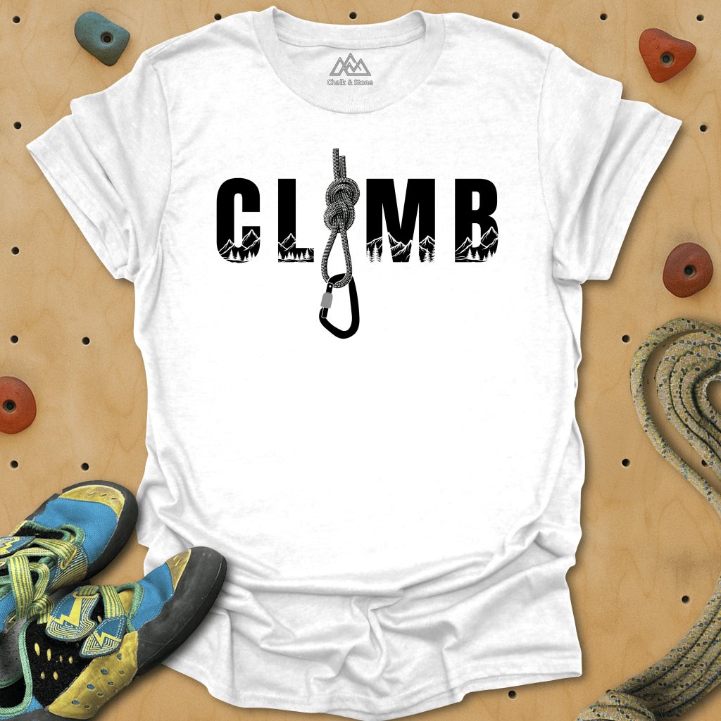 CLIMB Mtn Carabinger Tee