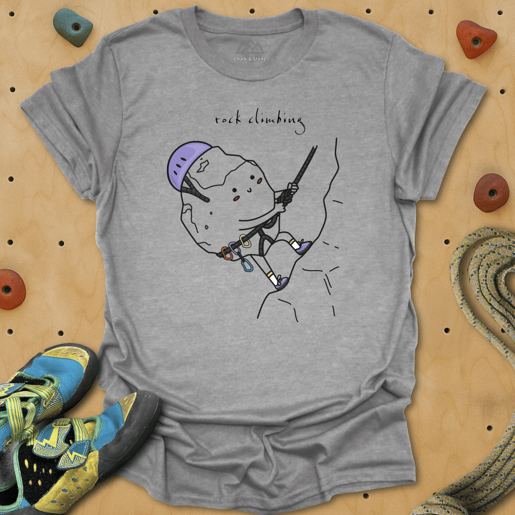 Cute Rock Climbing Tee