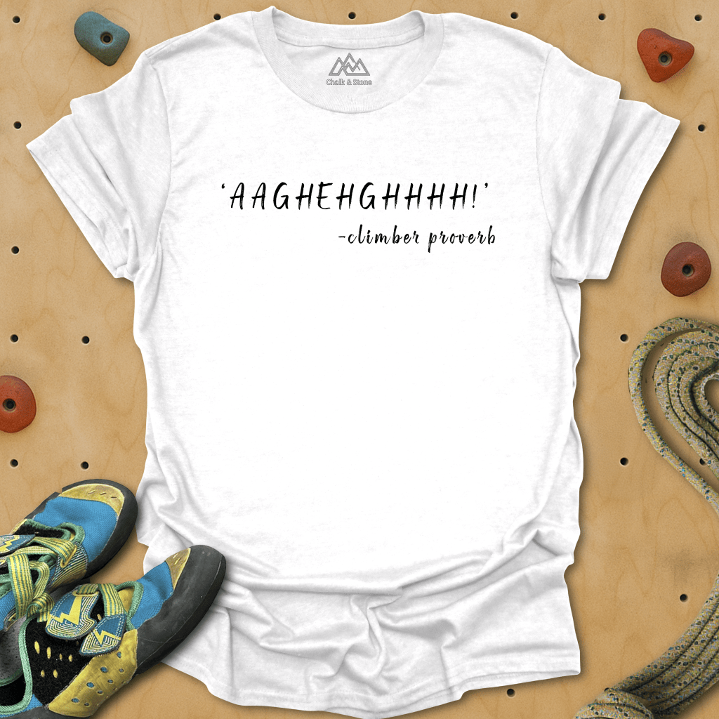 Climber Proverb Tee