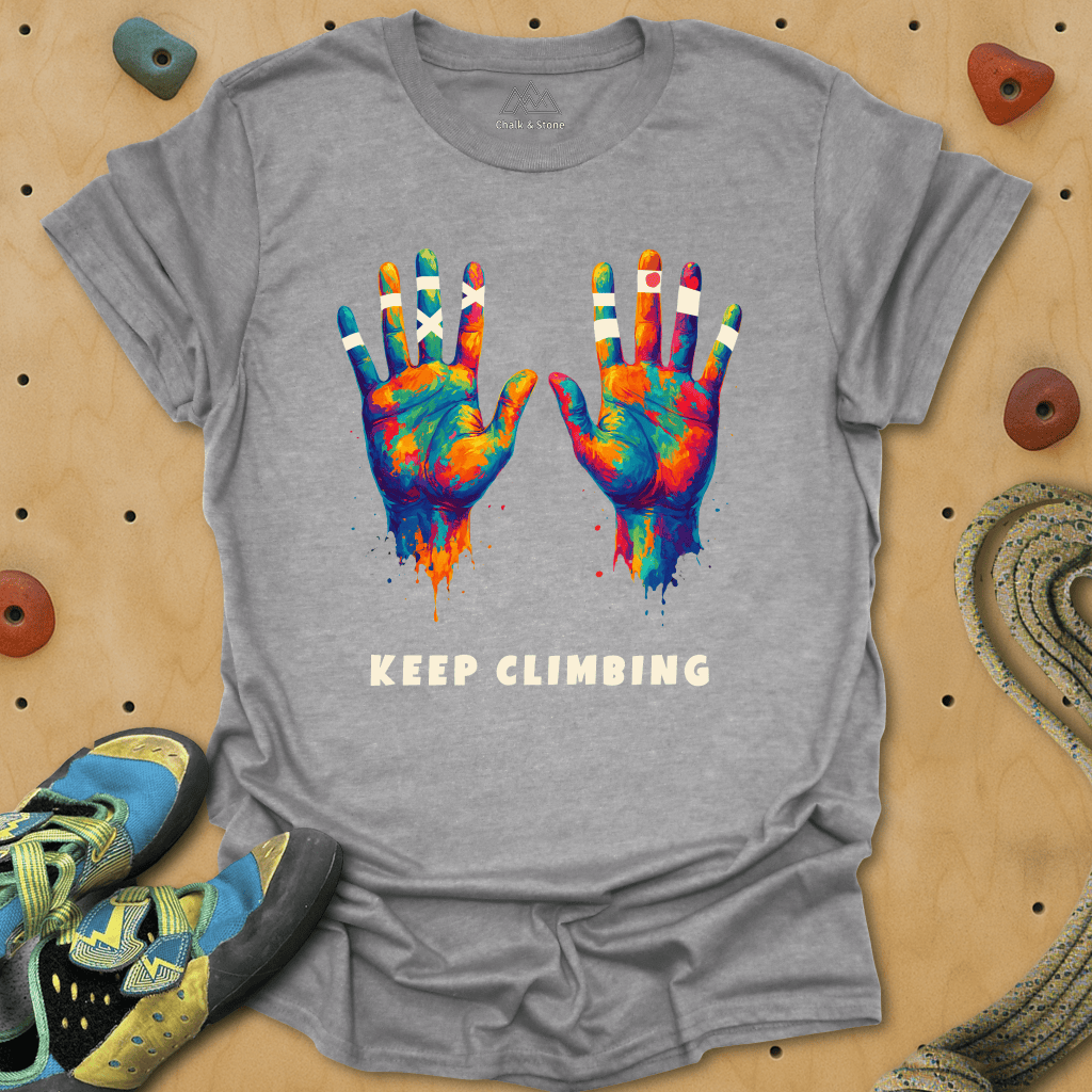 Dripping Taped Hands Tee