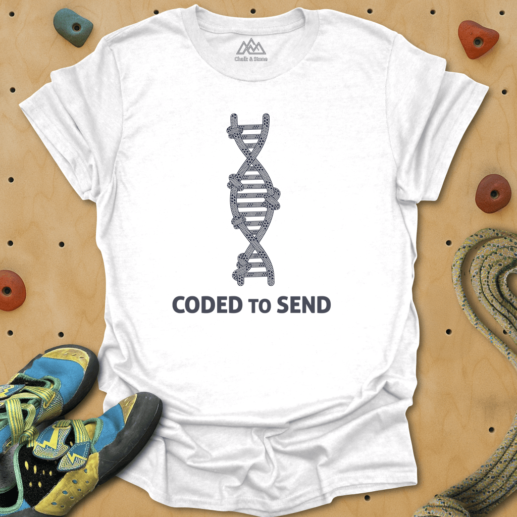 Coded to Send Tee