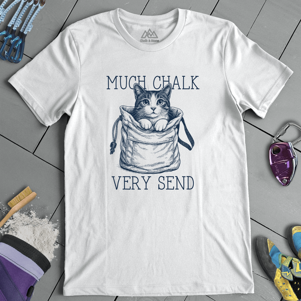 Much Chalk Very Send Tee