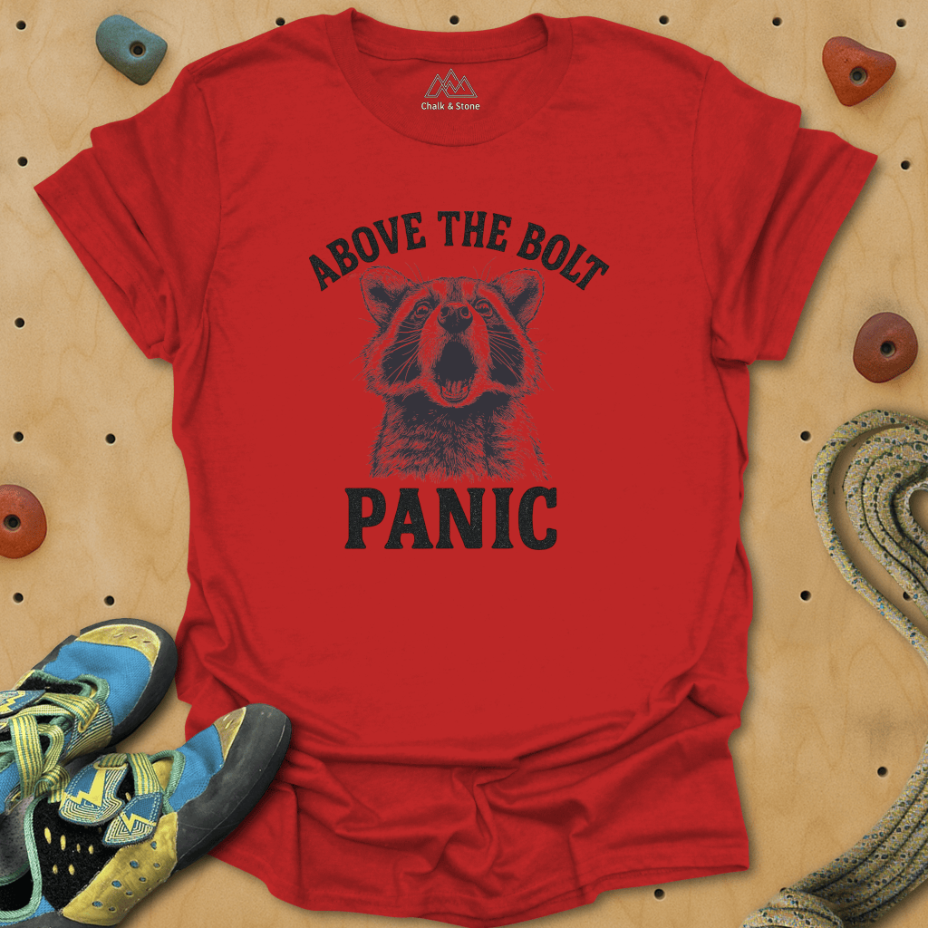 Panicking Raccoon Tee