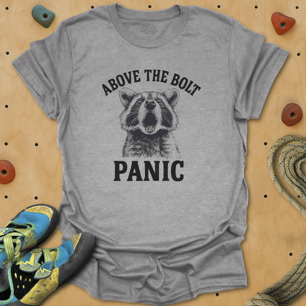 Panicking Raccoon Tee