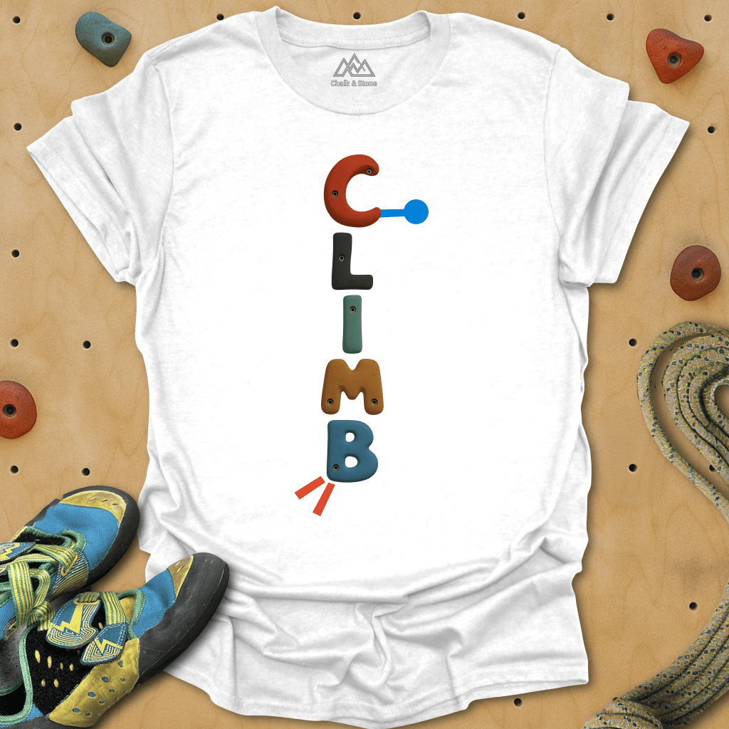 CLIMB Bouldering Route Tee