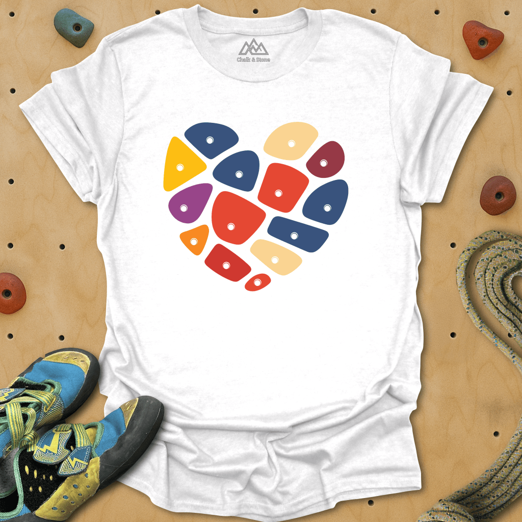 Climbing Hold Heart Tee