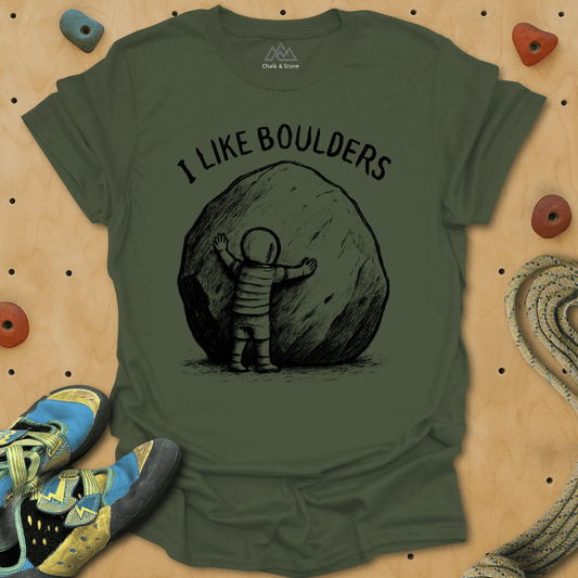 I Like Boulders Tee