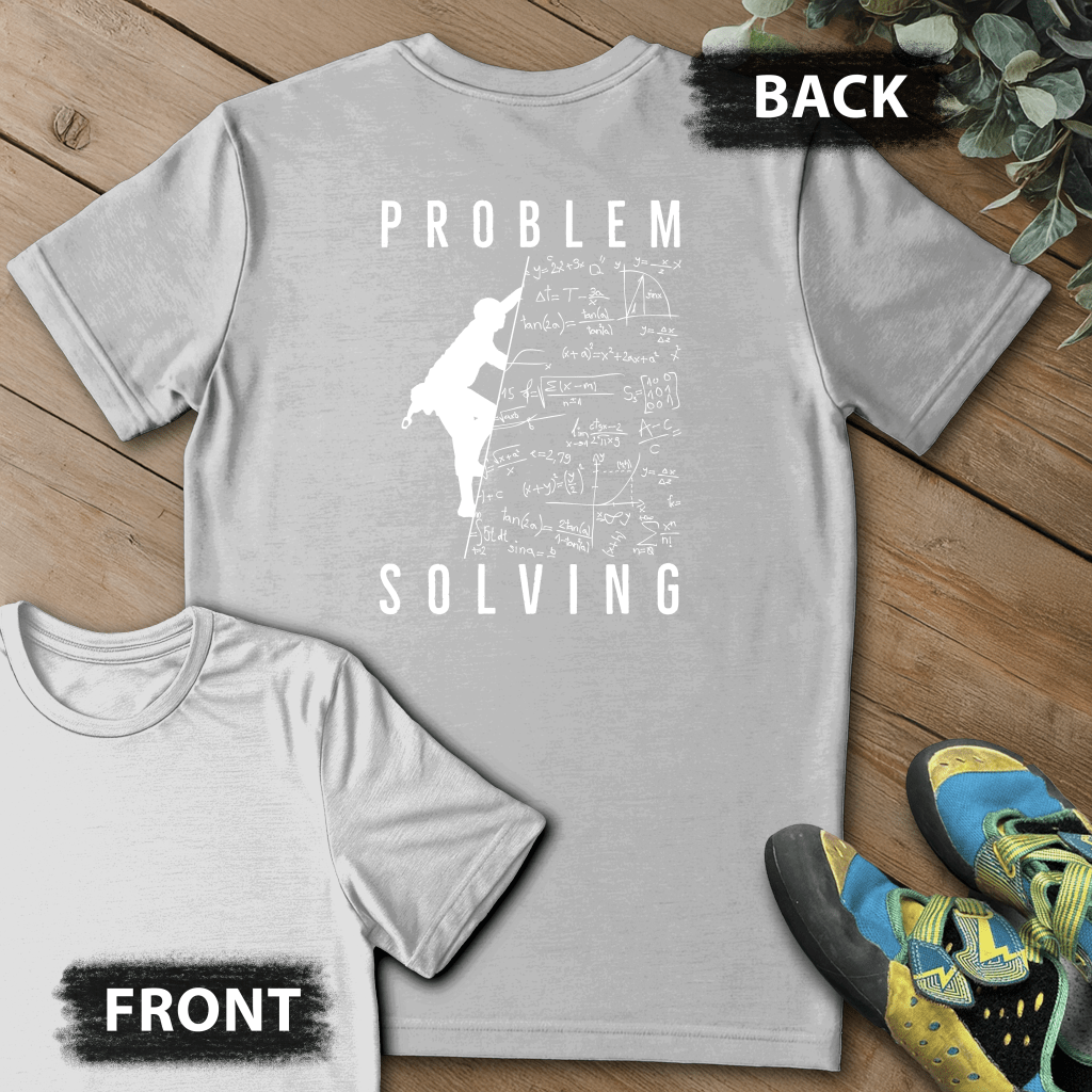 Problem Solving Side Climb Backprint Tee
