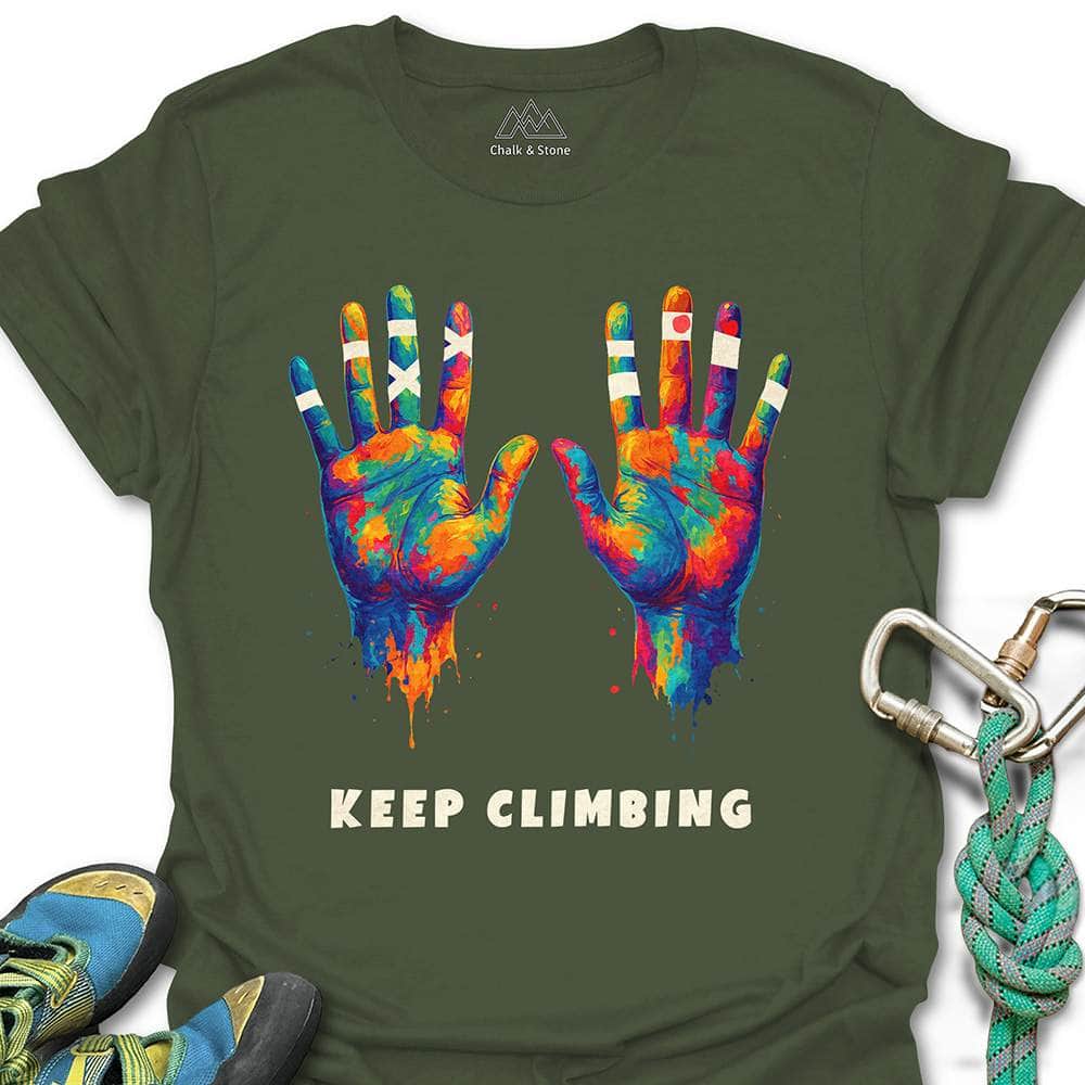 Dripping Taped Hands Tee