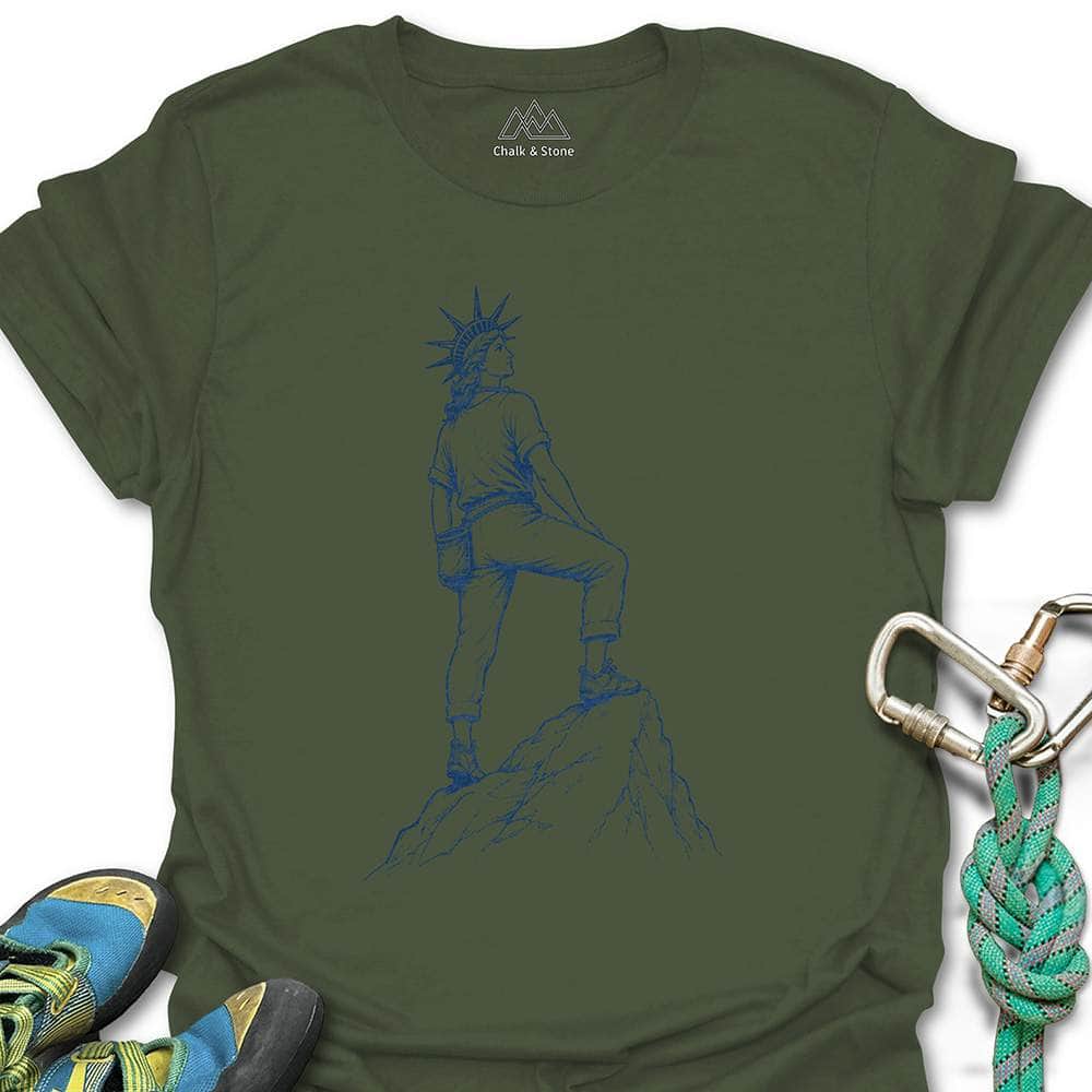 Lady Liberty Summit Tee