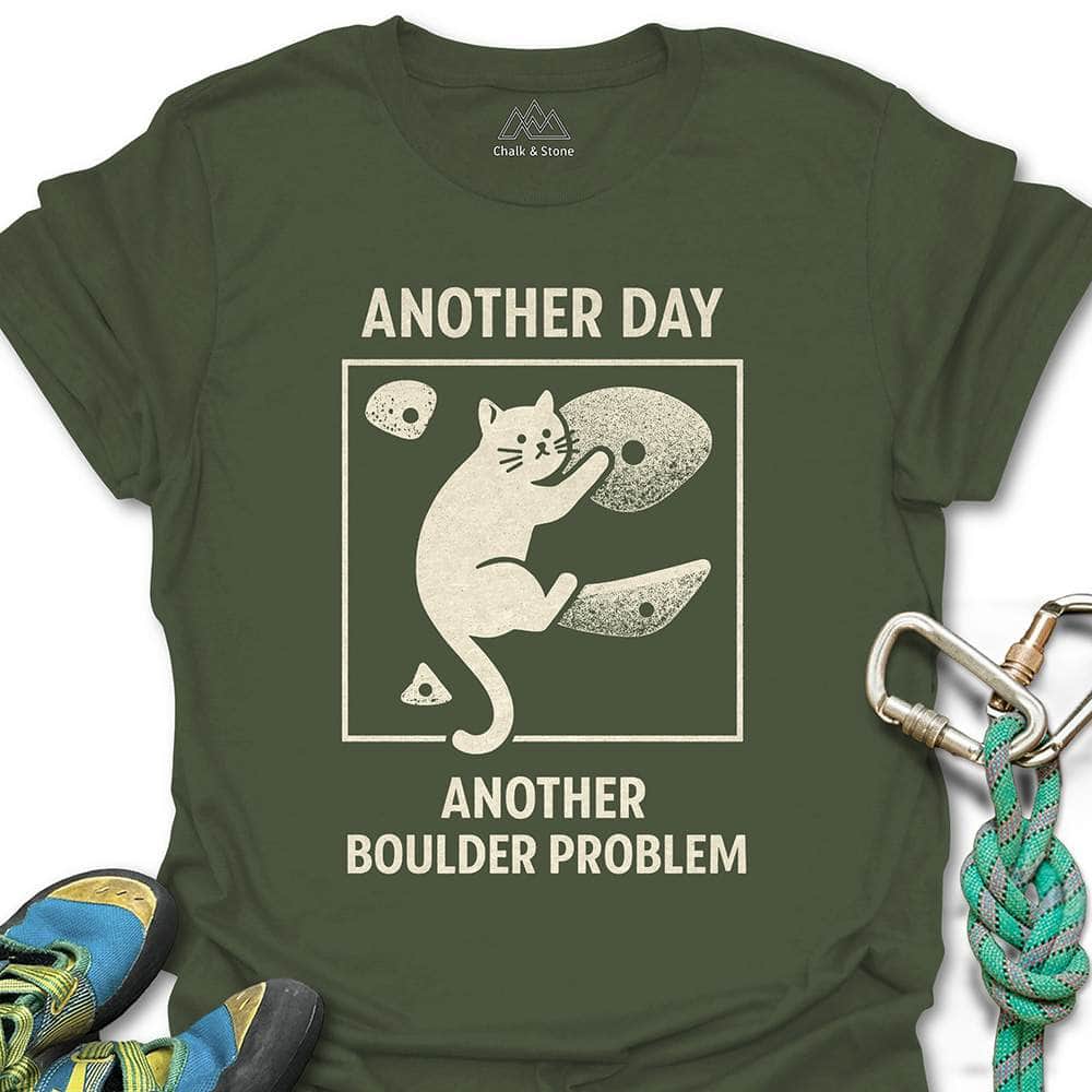 Another Boulder Problem Cat Tee
