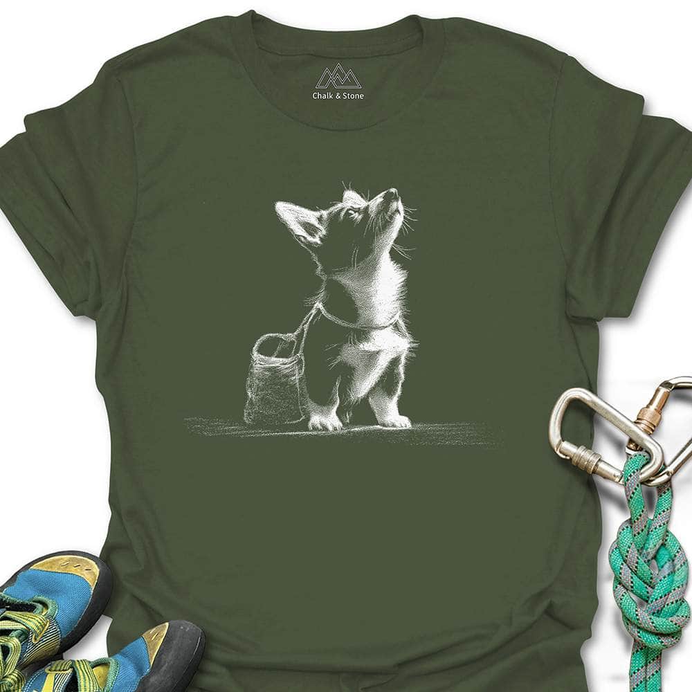 Corgi ChalkBag Tee