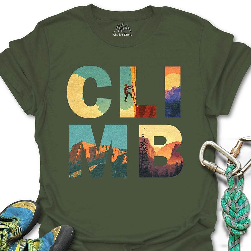 CLIMB Scenes Tee