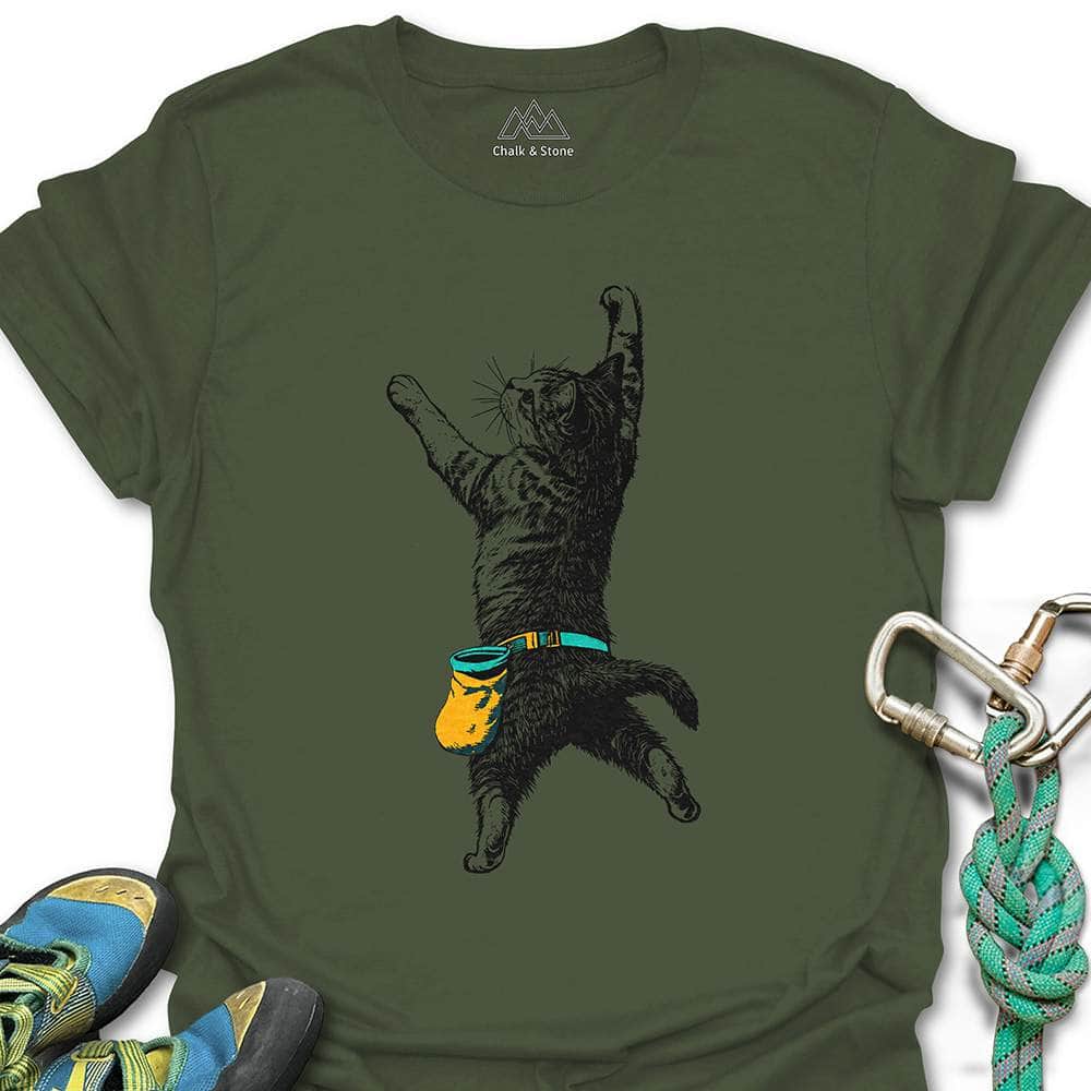 Cat Static Climb Accent Tee