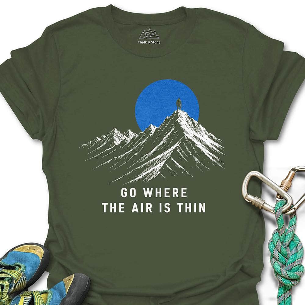 Air Is Thin Tee