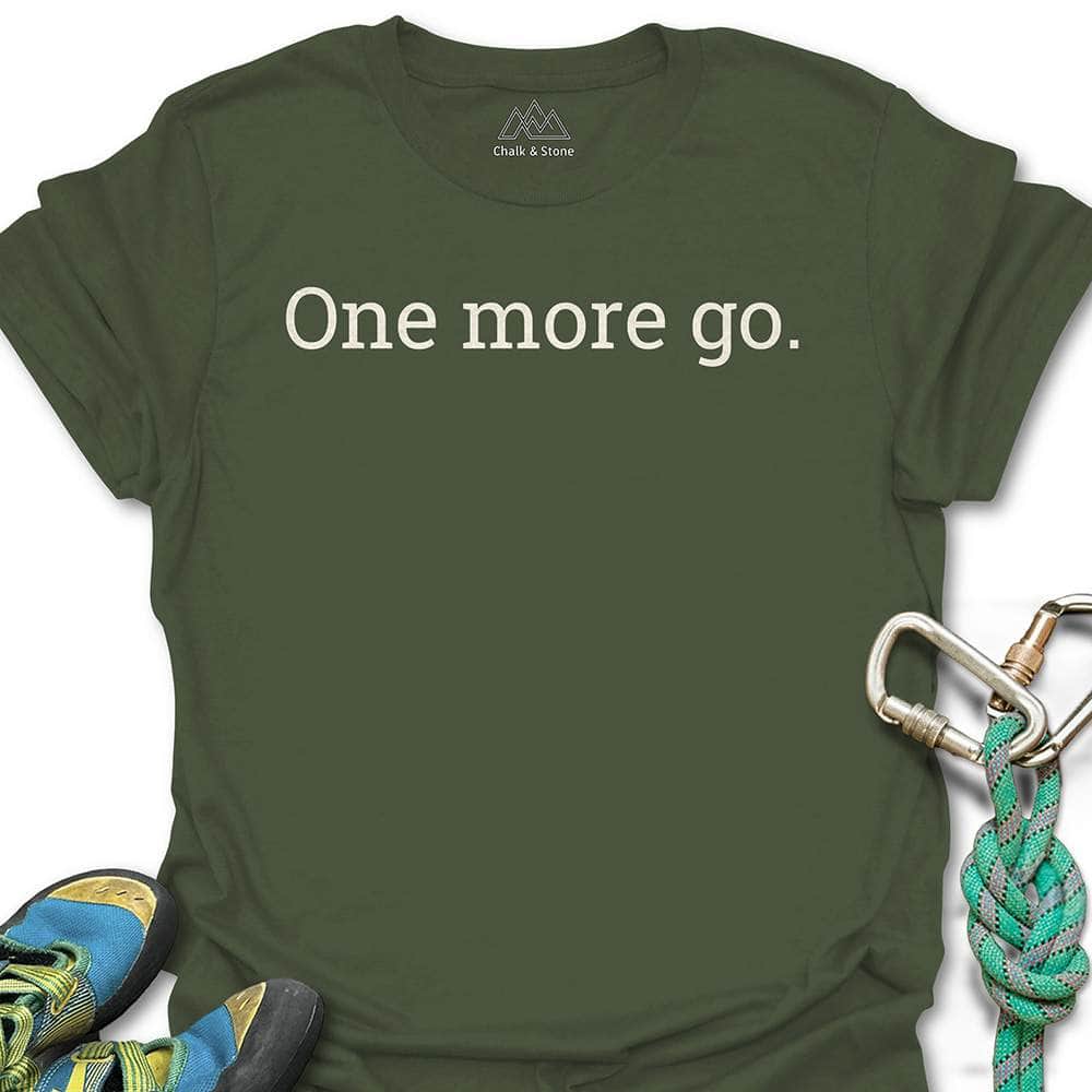 One More Go Text Tee