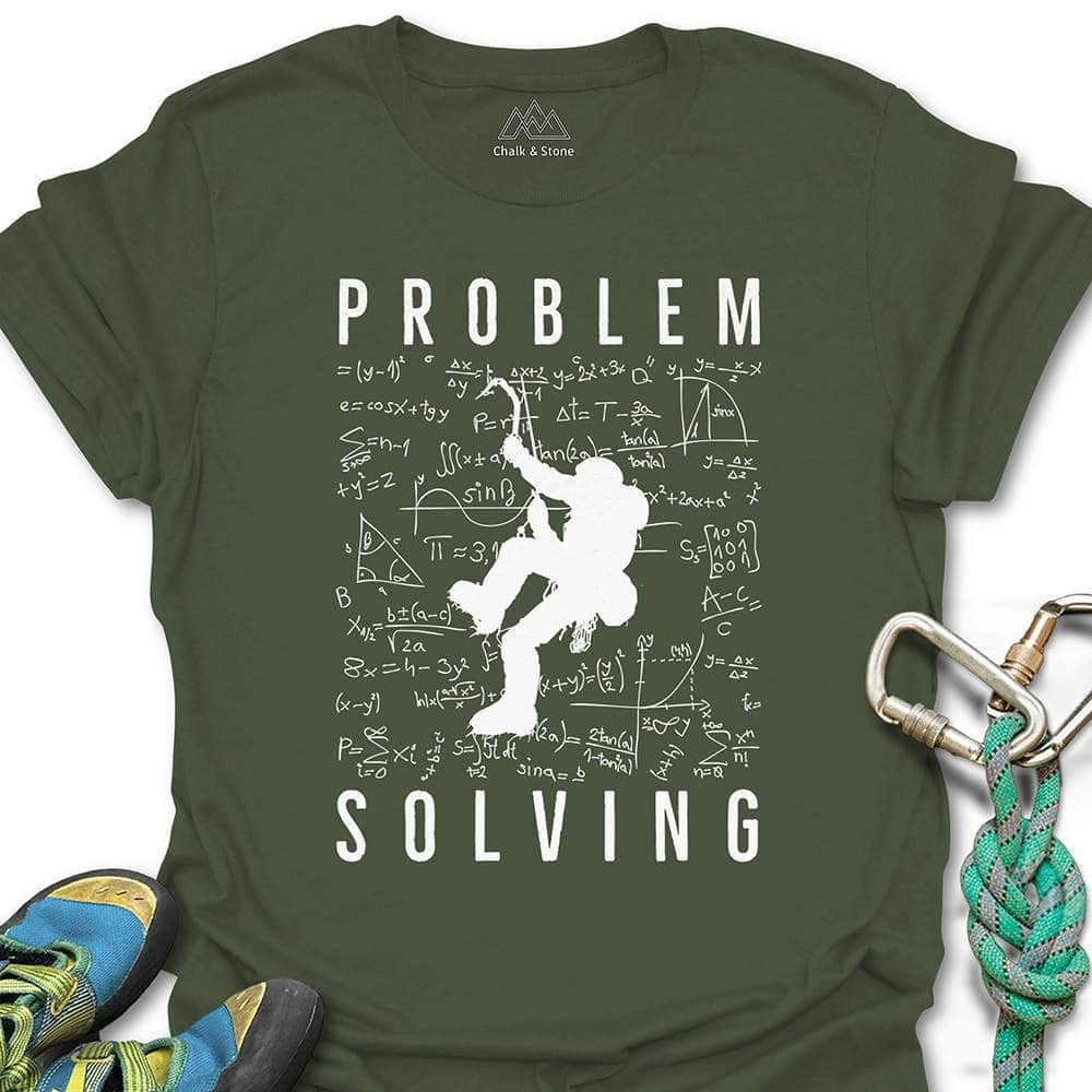 Problem Solving Ice Climb Tee