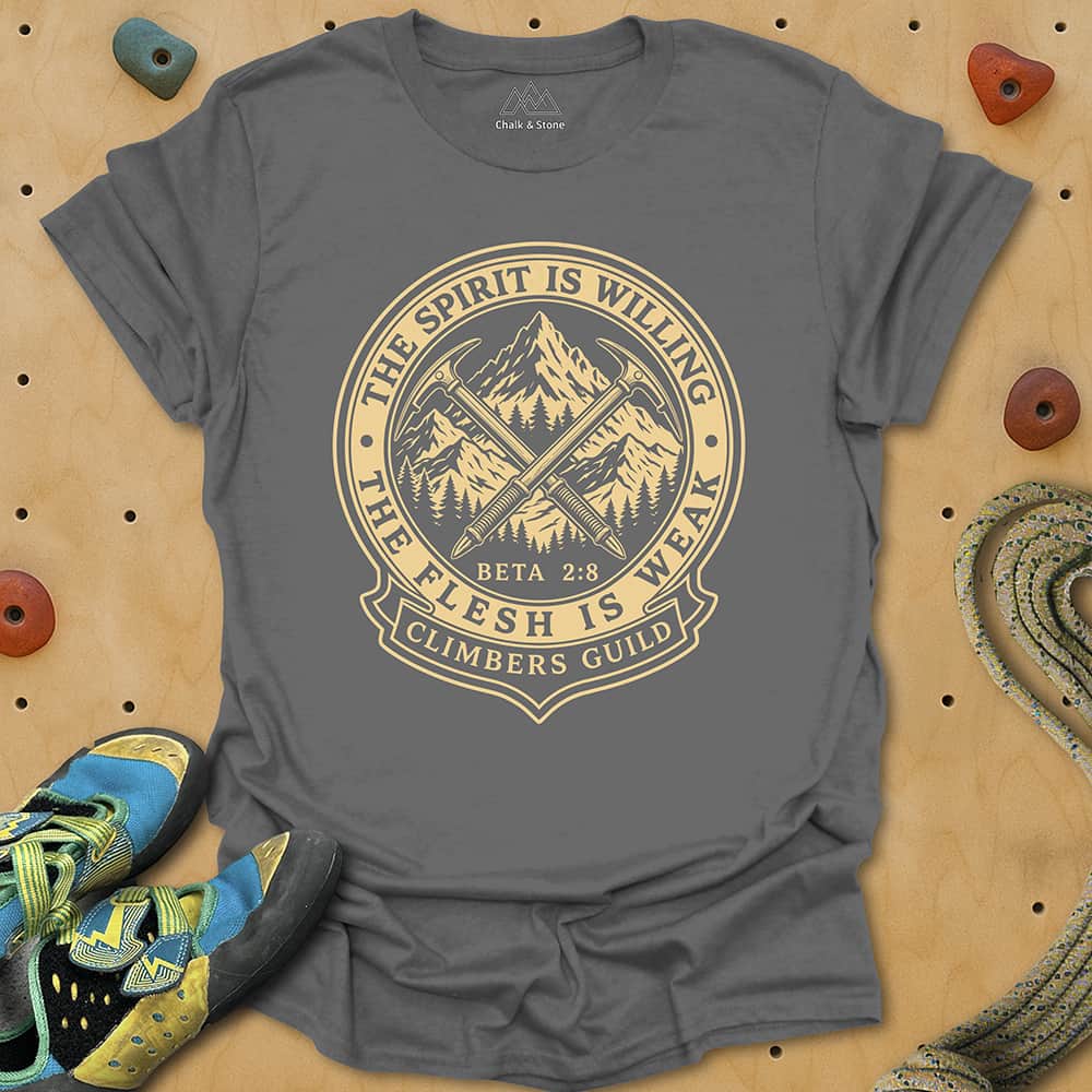 Spirit Willing Badge Tee