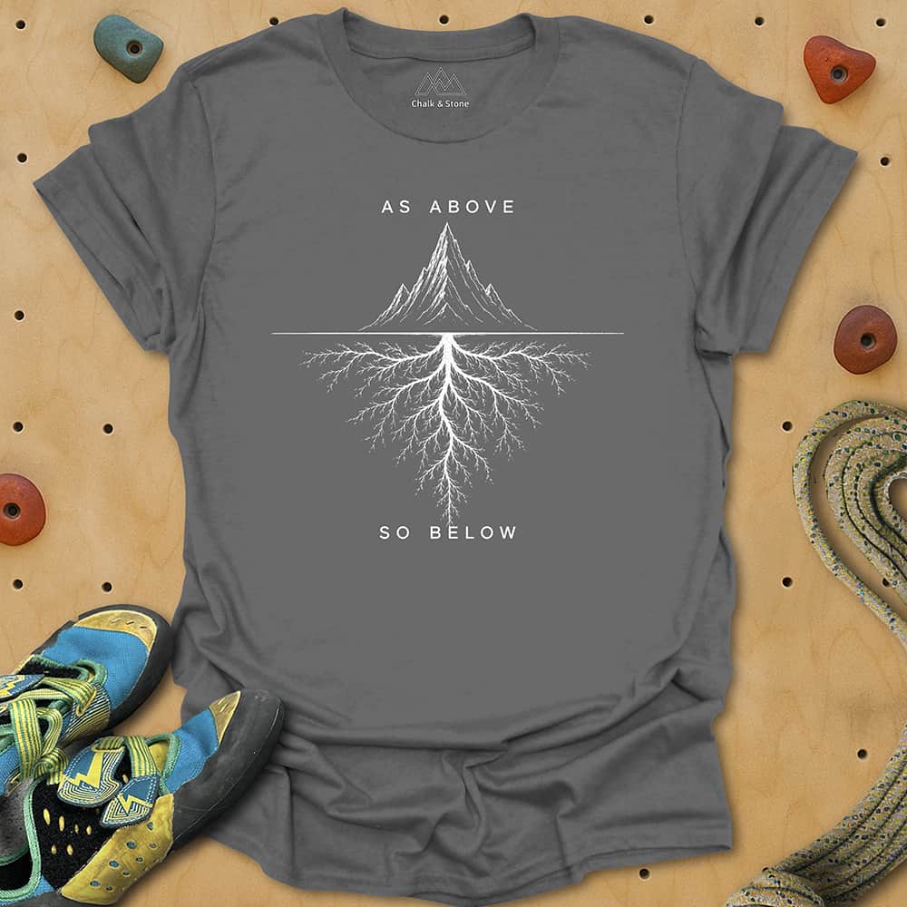 Above Below Tee