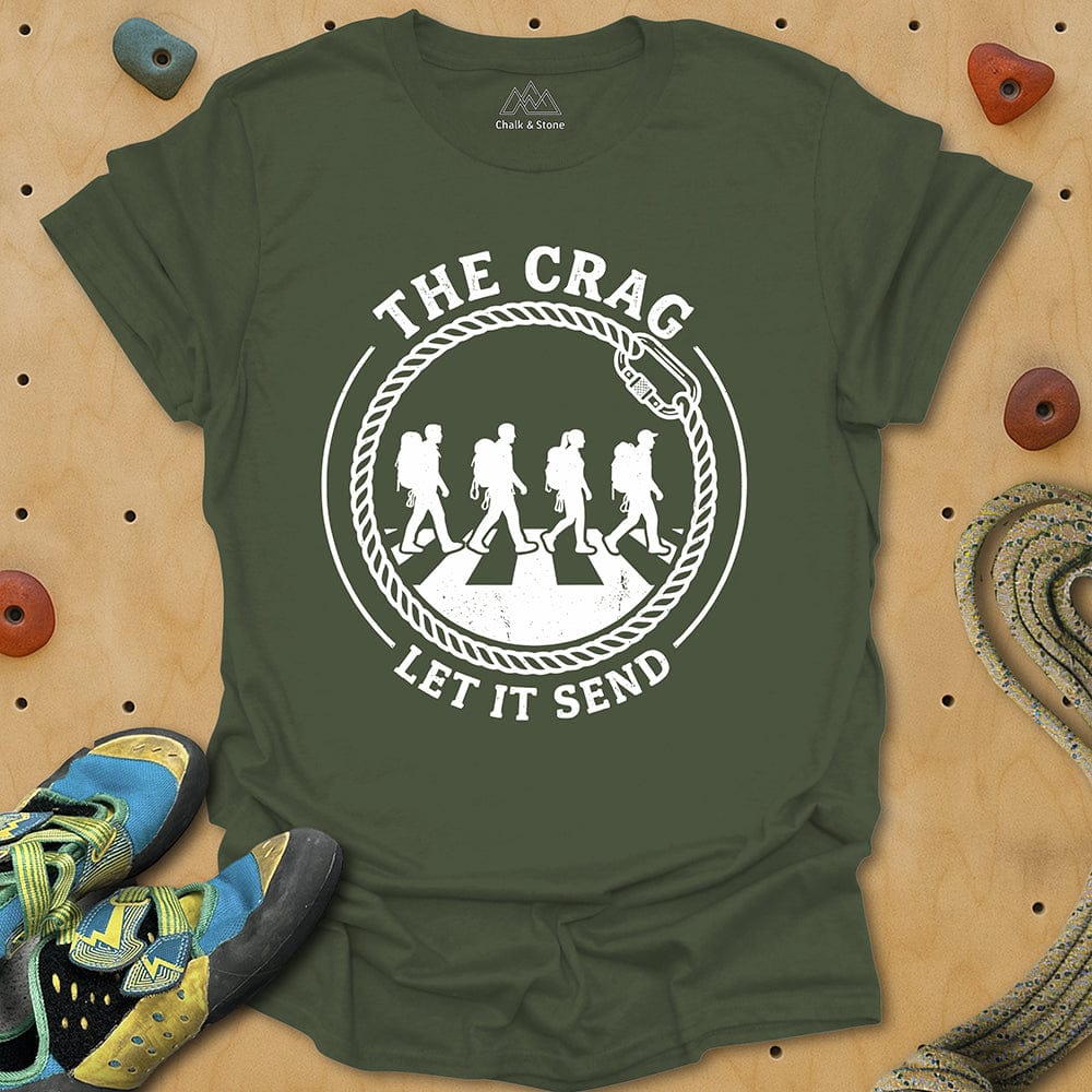The Crag Let It Send Tee