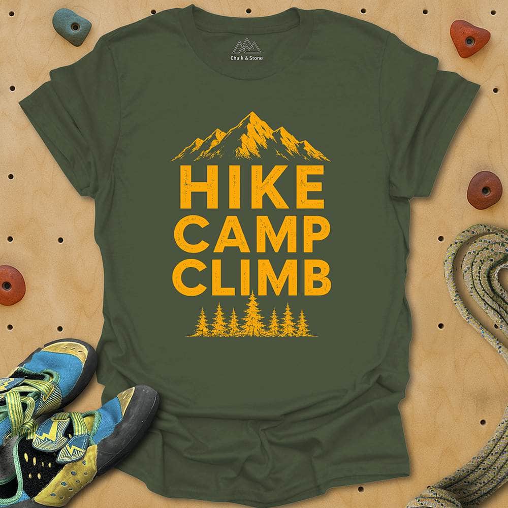 Hike Camp Climb Tee
