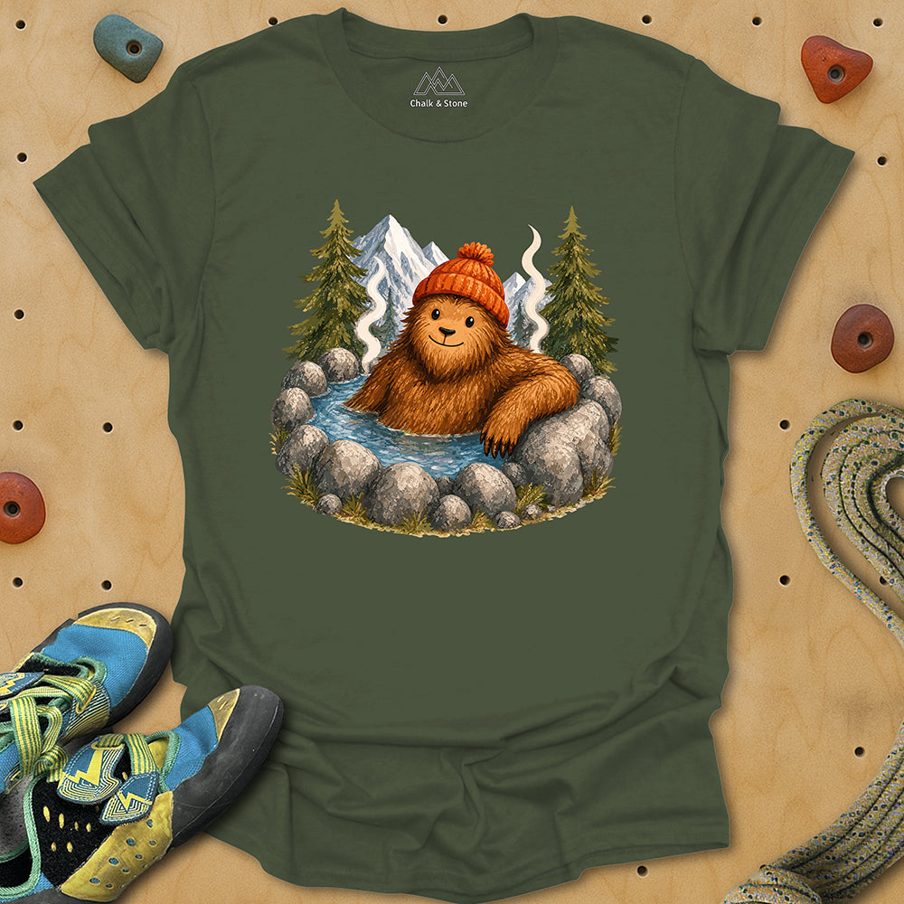 Painterly Sasquatch Soak Tee