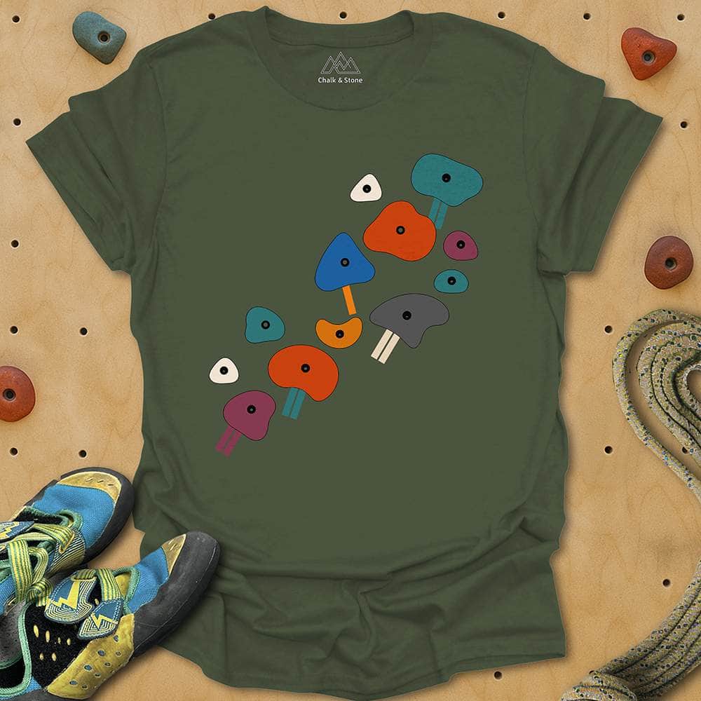 Spray Wall Diagonal Tee