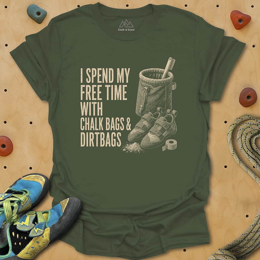 Chalkbags And Dirtbags Tee