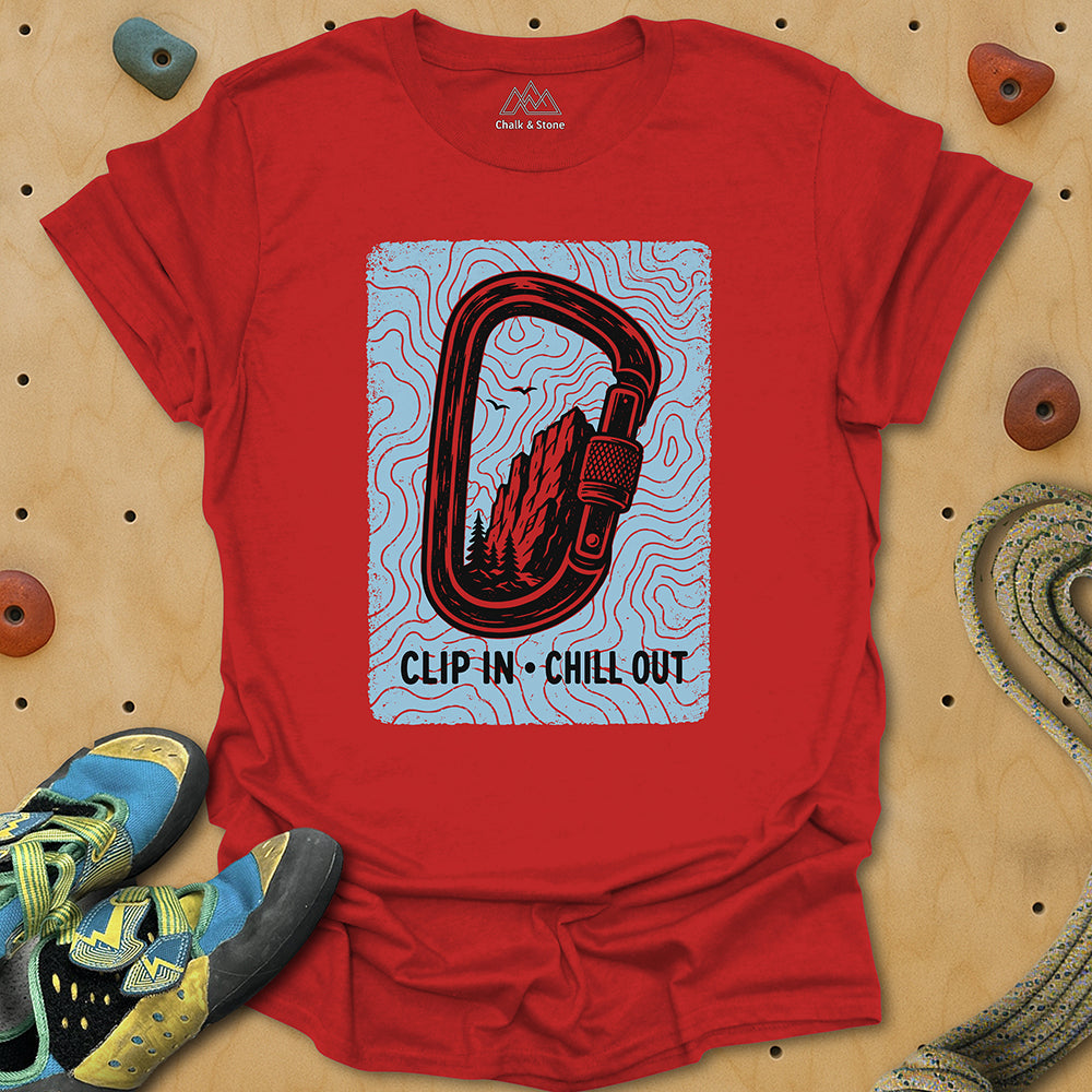 Clip In Chill Out Tee
