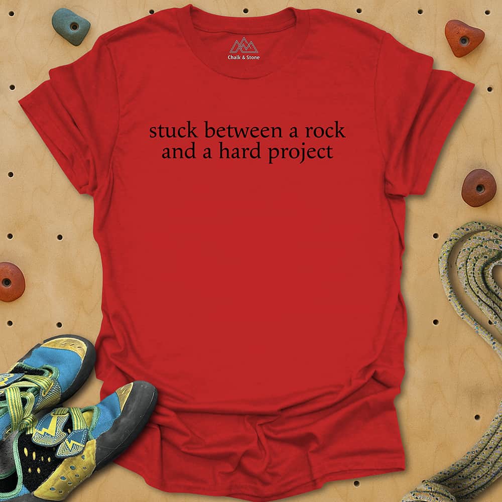 Minimalist Rock And Hard Place Tee