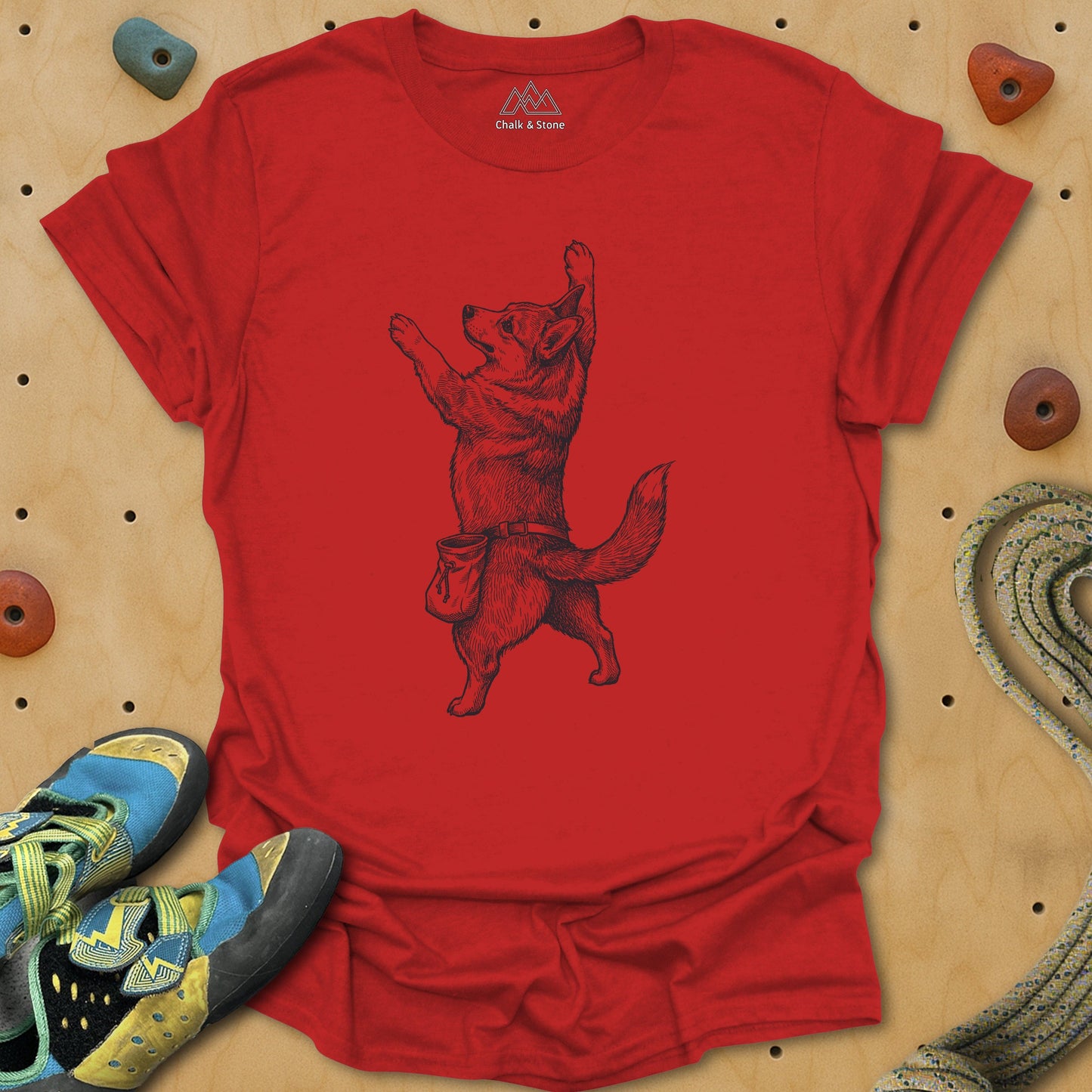 Corgi Static Climb Tee