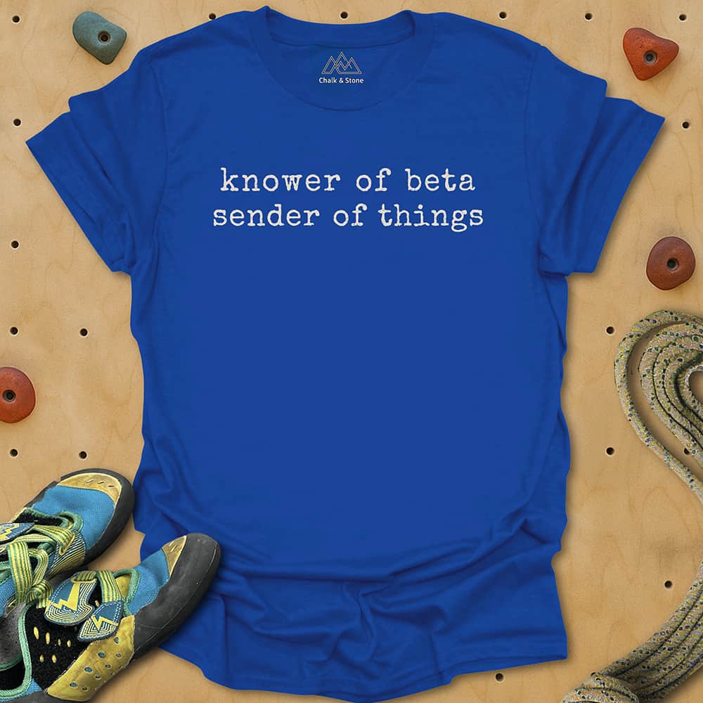 Know Beta Send Things Tee