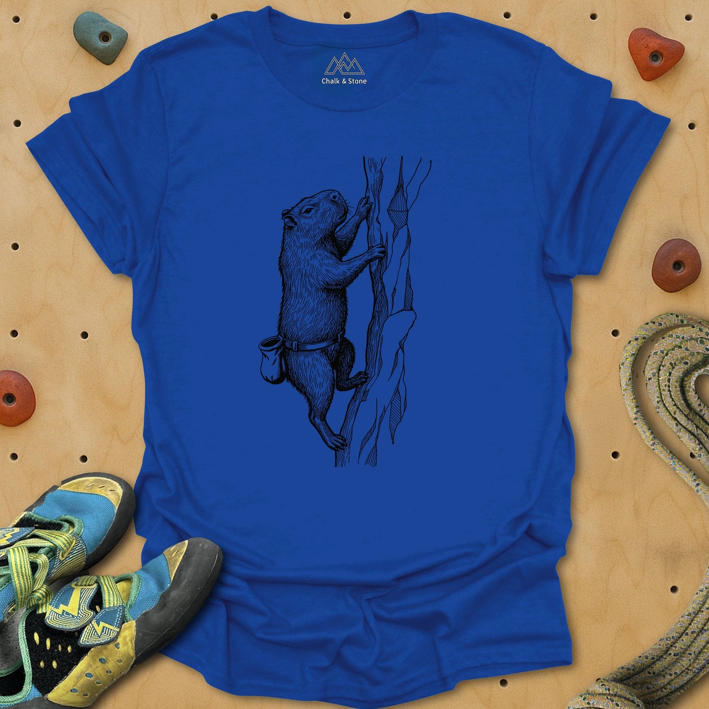 Capybara Vertical Scale Tee