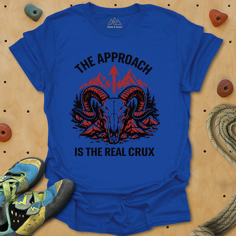 Approach Is Crux Skull Tee