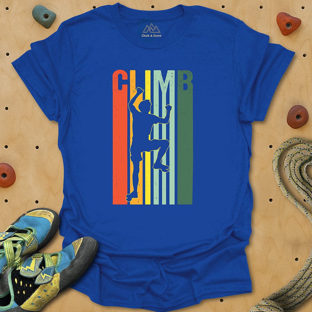 Climb Color Stripe Tee