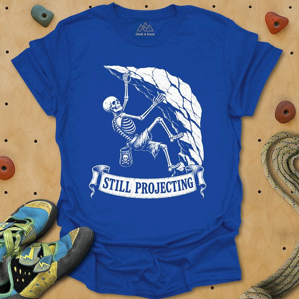 Still Projecting Skeleton Tee