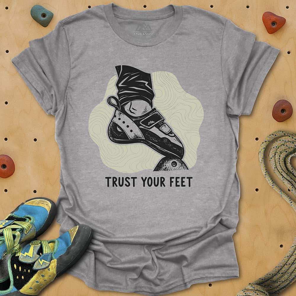 Trust Feet Graphic Tee