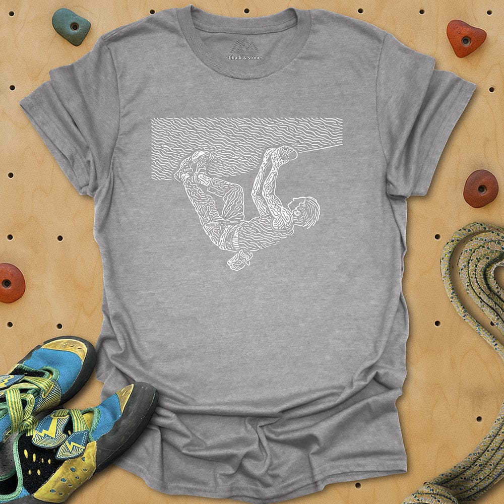 Swirly Lines Bicycling Tee