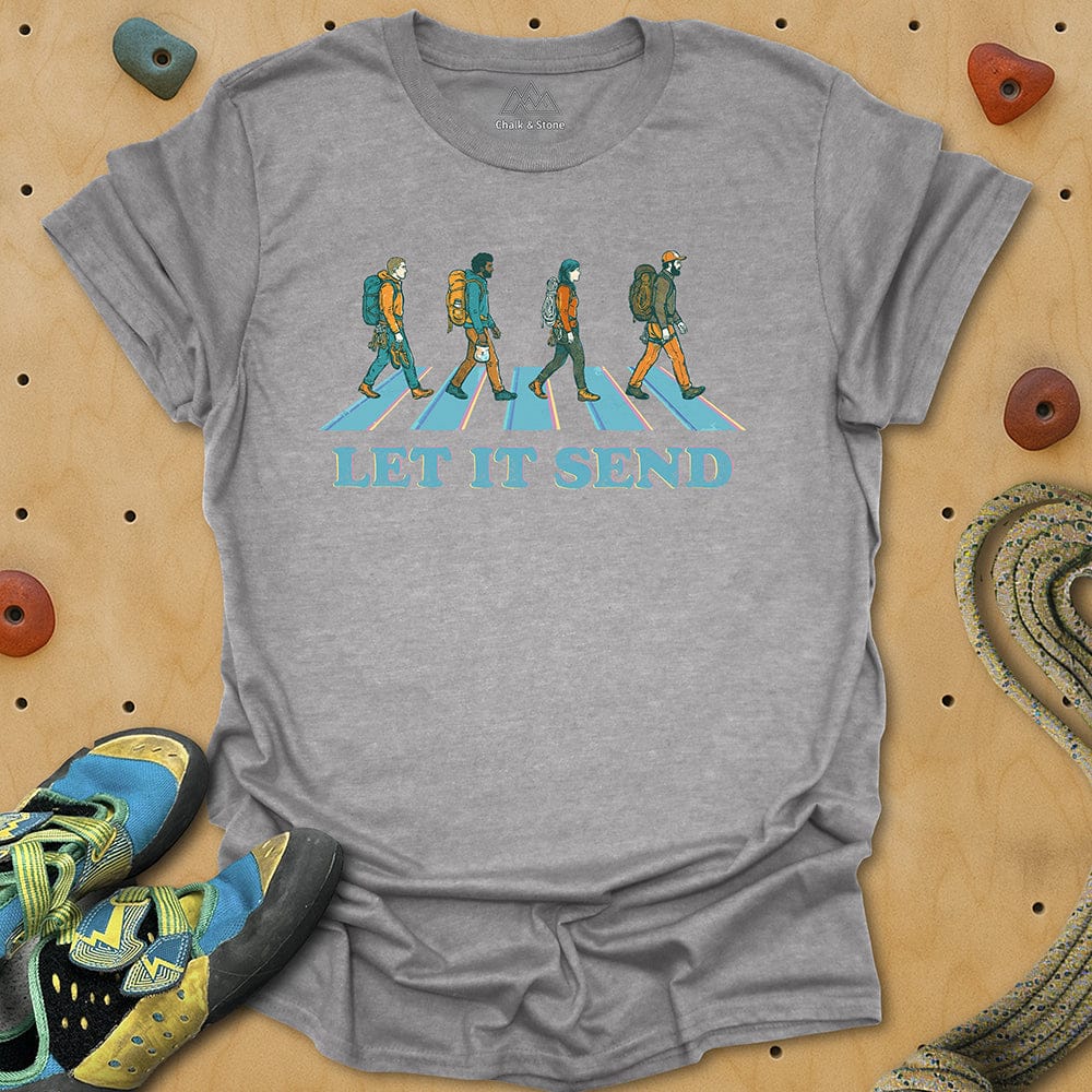Let It Send Crossing Tee