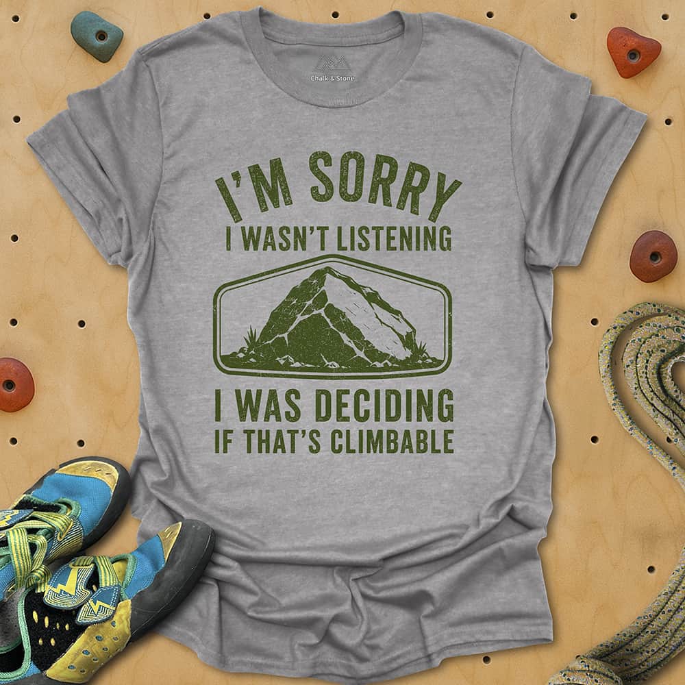 Wasnt Listening Badge Tee