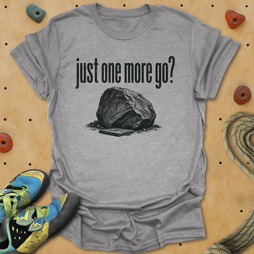 One More Go Question Tee