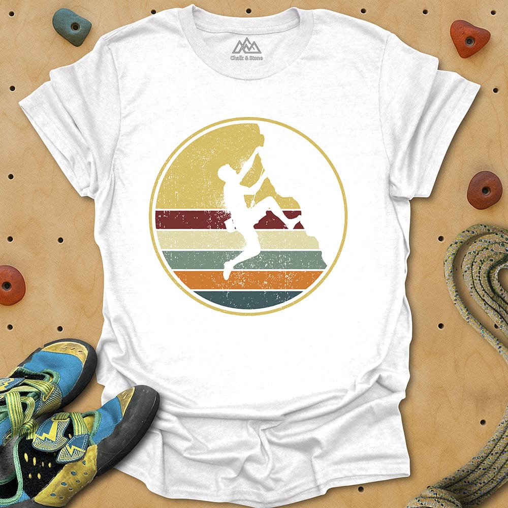 Climber Striped Badge Tee
