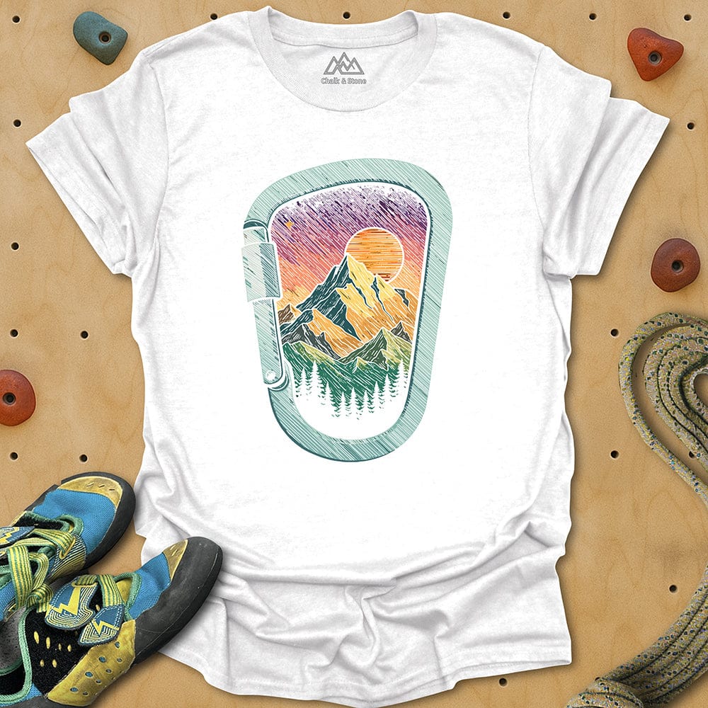 Mountain Range Carabiner 5 Tee