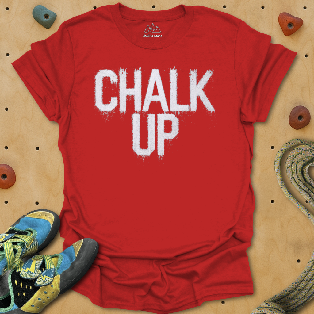 Chalk Up Chalked Tee