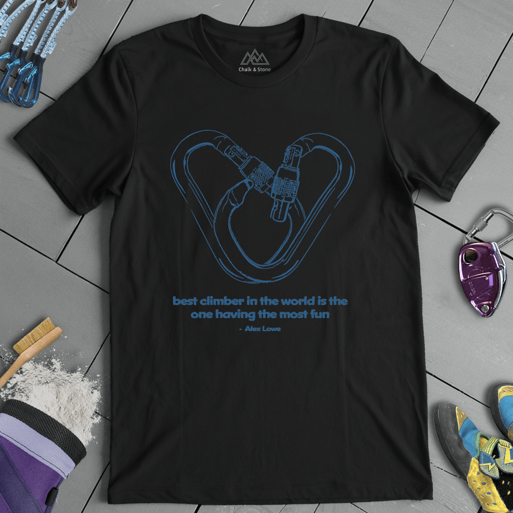 Best Climber Fun Tee