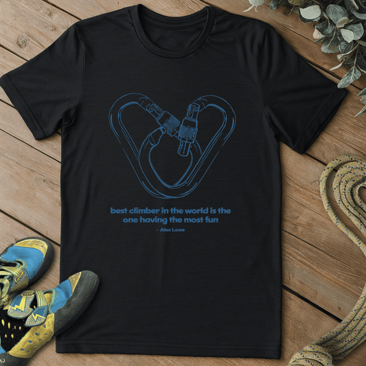 Best Climber Fun Tee