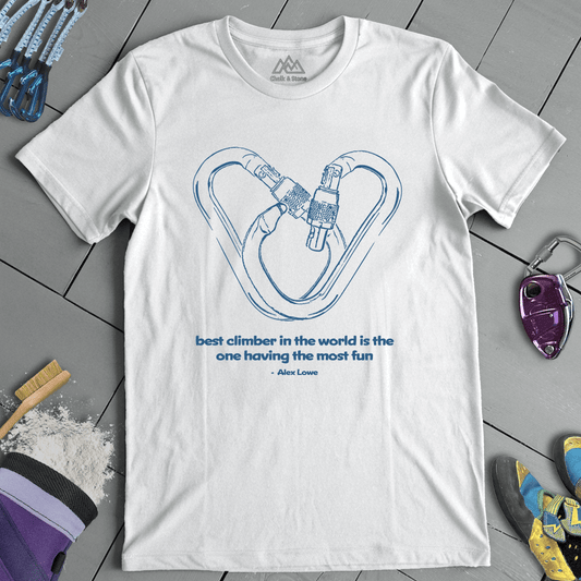 Best Climber Fun Tee